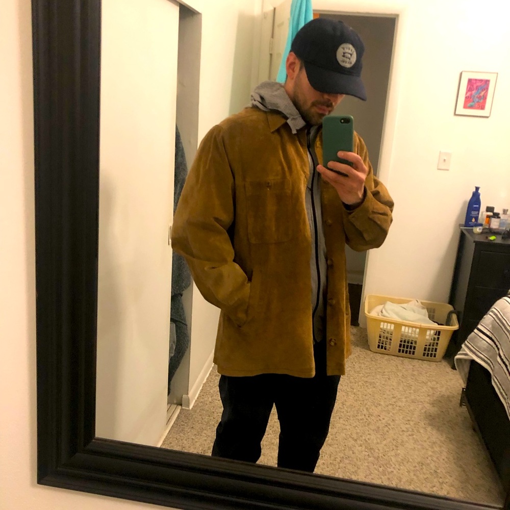 Perry Ellis leather jacket